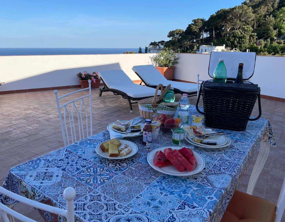 Tiberi Capri Apartamento Exterior foto