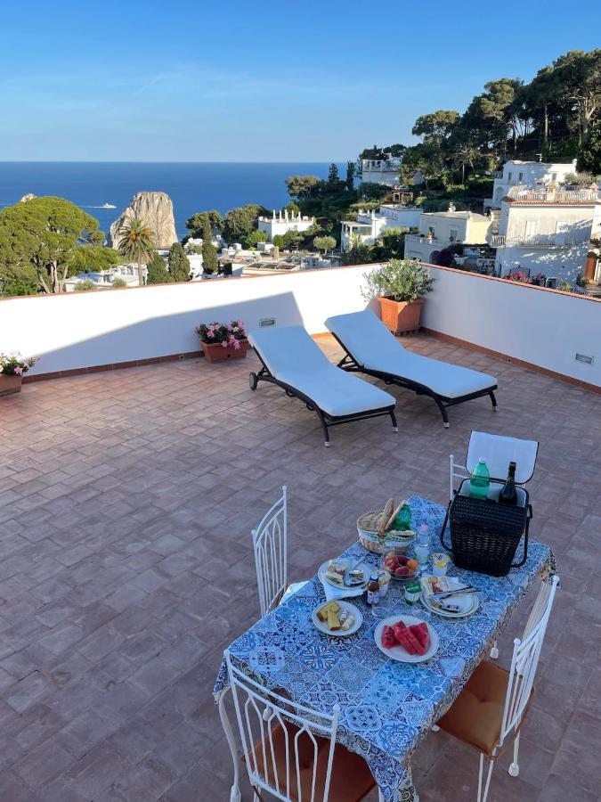 Tiberi Capri Apartamento Exterior foto